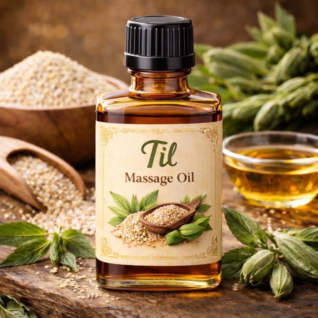 100% Pure Til Massage Oil - Image 2